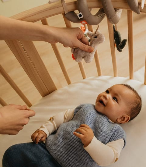 Stokke Sleepi Bed Fitted Sheet V3 in Birch Beige