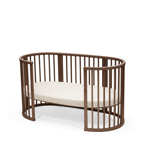 Stokke Sleepi Bed Fitted Sheet V3 in Flower Ecru