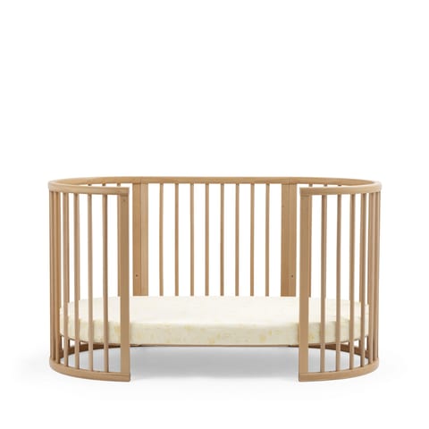 Stokke Sleepi Bed Fitted Sheet V3 in Sunset Yellow Map