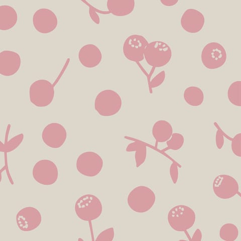 Stokke Sleepi Bed Fitted Sheet V3 in Wild Rose Berries