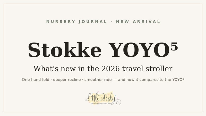 Stokke YOYO5 Singapore: What's New in 2026 (vs YOYO3)