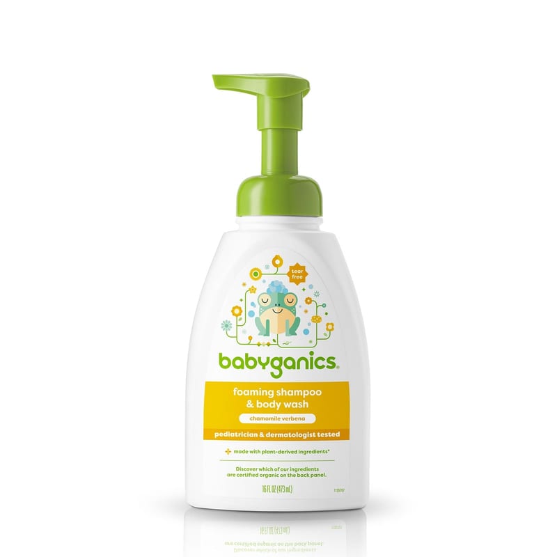 Babyganics Shampoo + Body Wash, 473ml, Chamomile Verbena