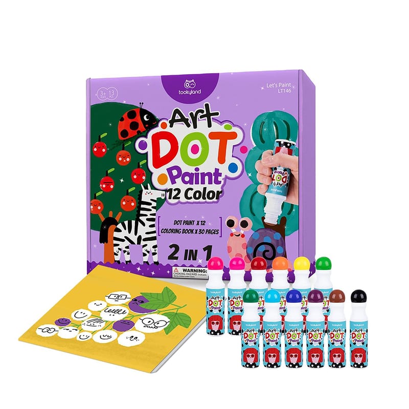 Lucky Baby Tookyland LT146 Dot Paint (12 Colour)