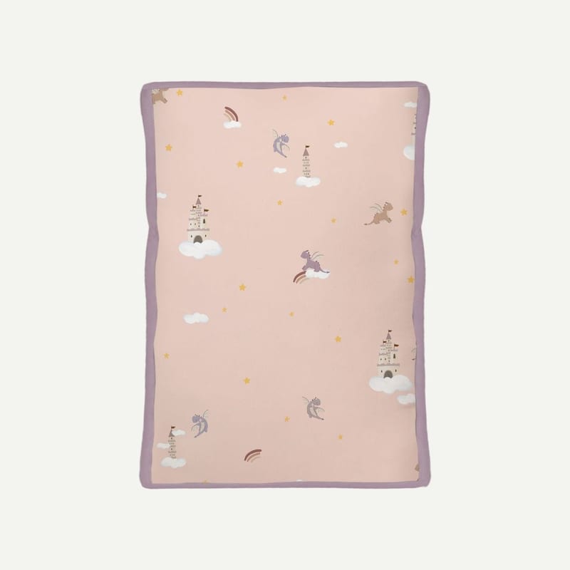 Elly Milley (PILLOW & CASE) Signature Air Bamboo™ BFF Head Pillow - Pink Dreamy Dragon