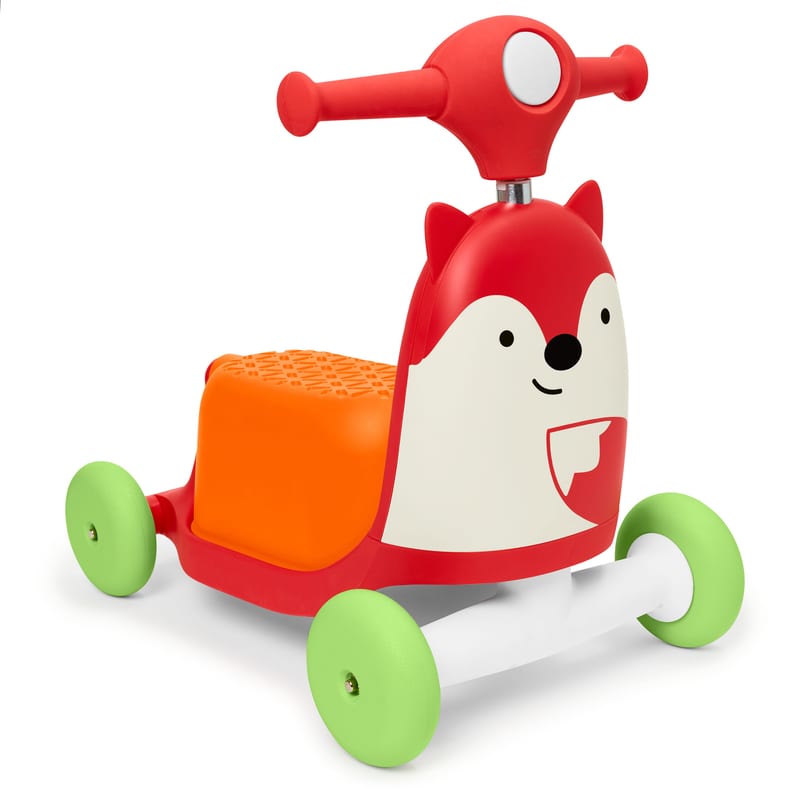 Skip Hop Zoo Ride On 3 in 1 Scooter - Fox
