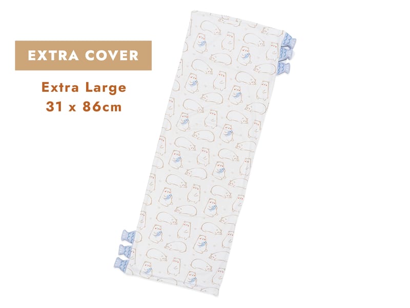[EXTRA COVER] Cho Snuggy Buddy Pillow (Maru Bear: XL 31 x 86cm)