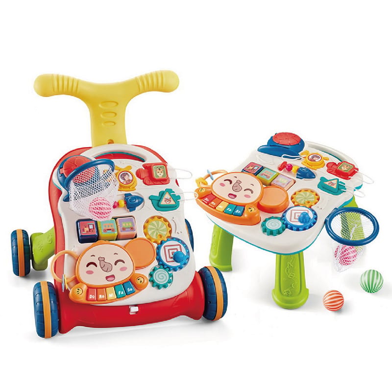 Lucky Baby 510988 4 In 1 Musical Baby’s Pusher/Table/Activity Partner