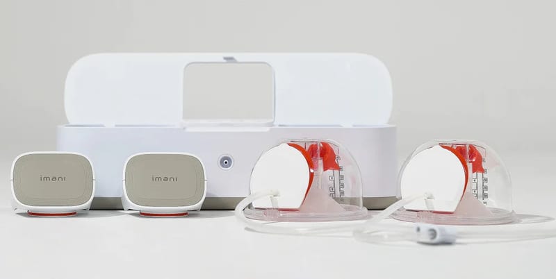 imani iBox 2-in-1 Electrical Breast Pump (Wearable + Hospital Grade)