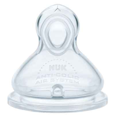 NUK Premium Choice Silicone Teat Flow Control 6-18mths