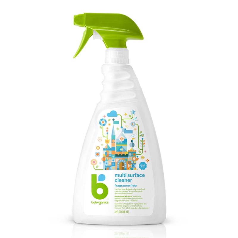 Babyganics Multi Surface Cleaner Fragrance Free 946ml