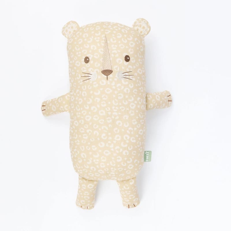 Tutti Bambini Soft Leopard Cuddle Cushion - Love Cats