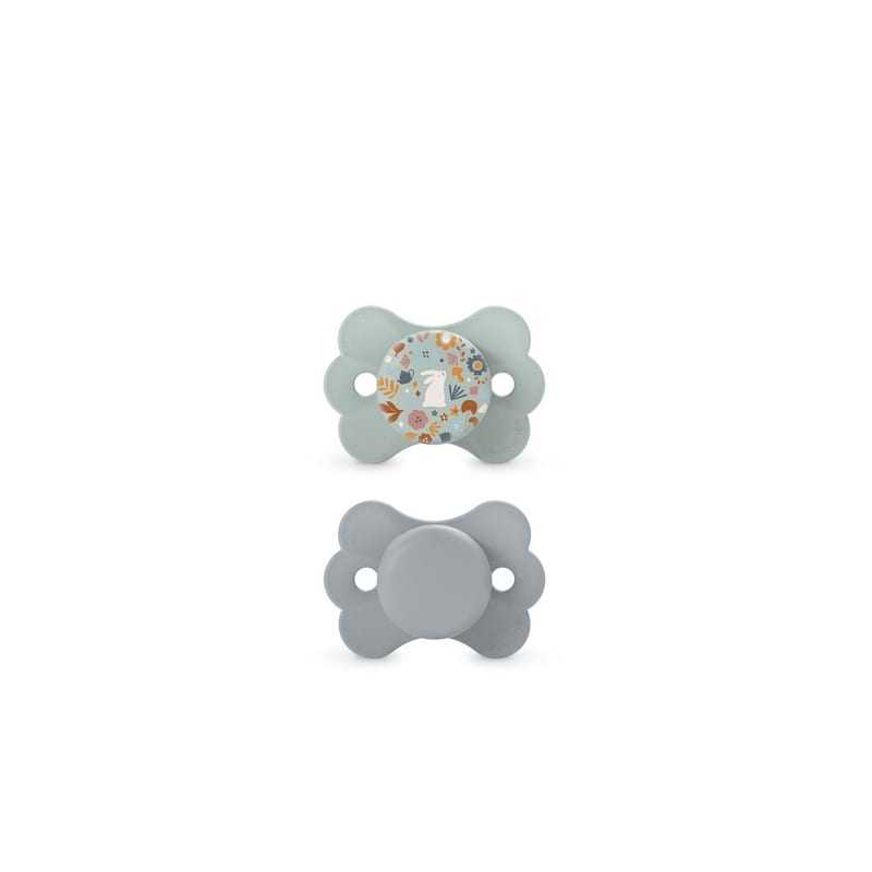 Suavinex Wonderland Butterfly SX Pro Soother 6-18 Months 2 Pack - Liberty Blue