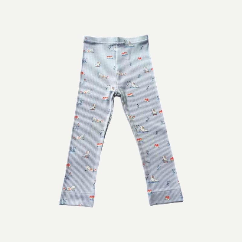 Elly Milley TENCEL™ Organic Cotton / Terre Legging - Pup Meadow