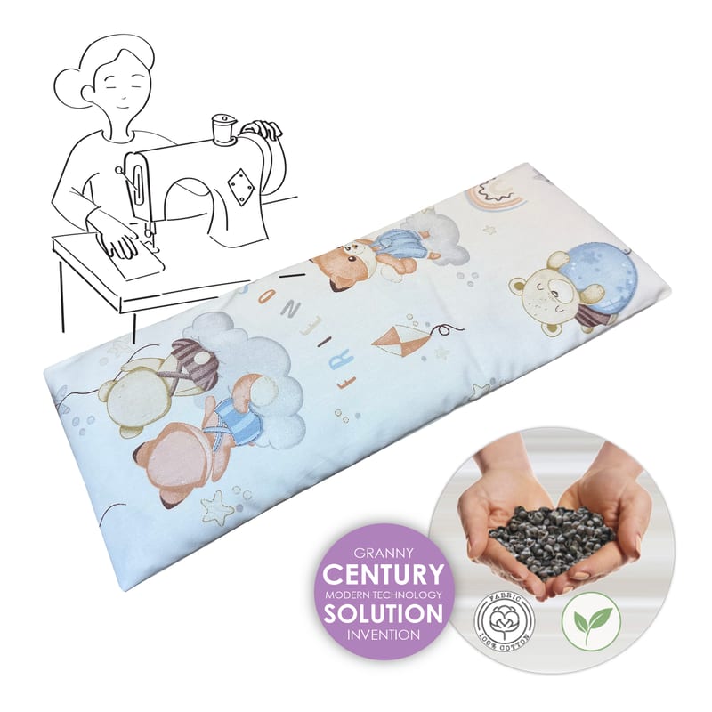 Lucky Baby 623343 / 623336 Bean Spout Husk Soothing Pillow (6 Design Option)