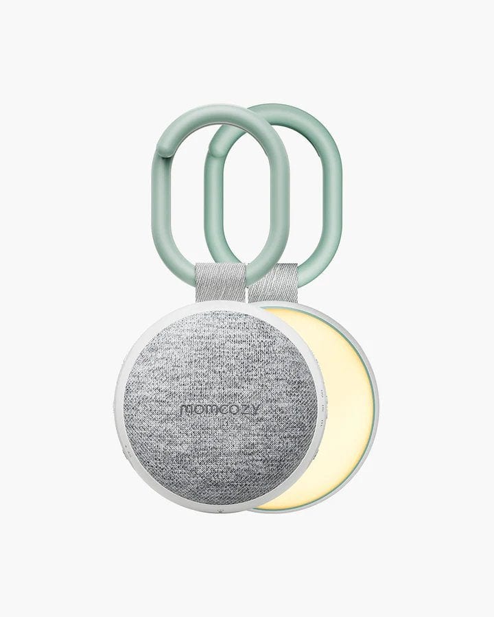 Momcozy Portable Baby Sound Machine with Night Light 20 Sounds