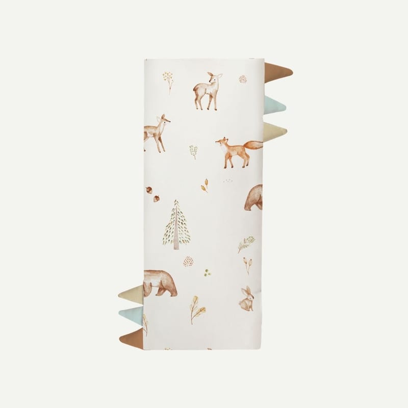 Elly Milley (PILLOW & CASE) Signature Air Bamboo™ Bedtime First Friend BFF Pillow - Forest Friends