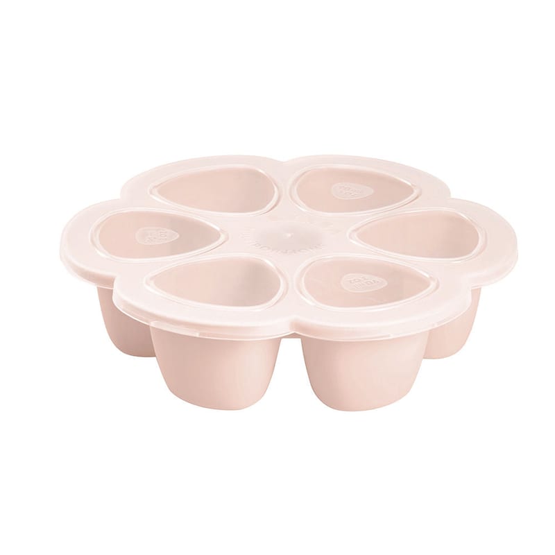Beaba Multiportions Silicone Freezer Tray 6 x 90ml - Pink