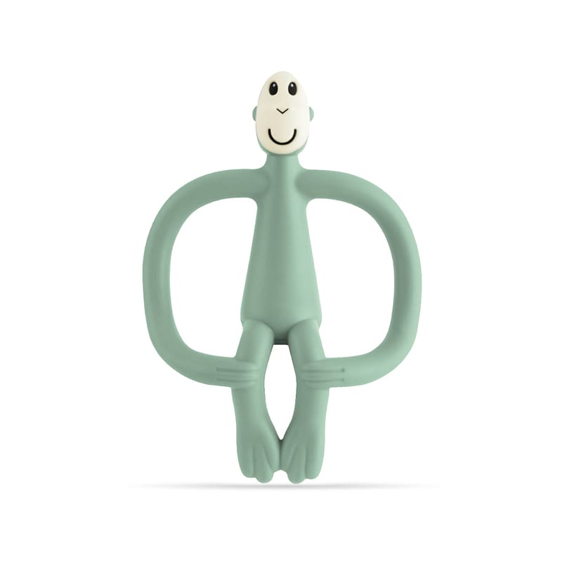 Matchstick Monkey Original Teething Toy &amp; Gel Applicator - Mint Green
