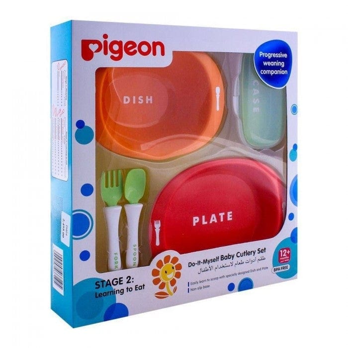 Pigeon Do-It-Myself Baby Cutlery Set