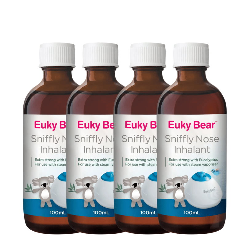 Euky Bear Sniffly Nose Inhalant 100ml (Pack of 4)