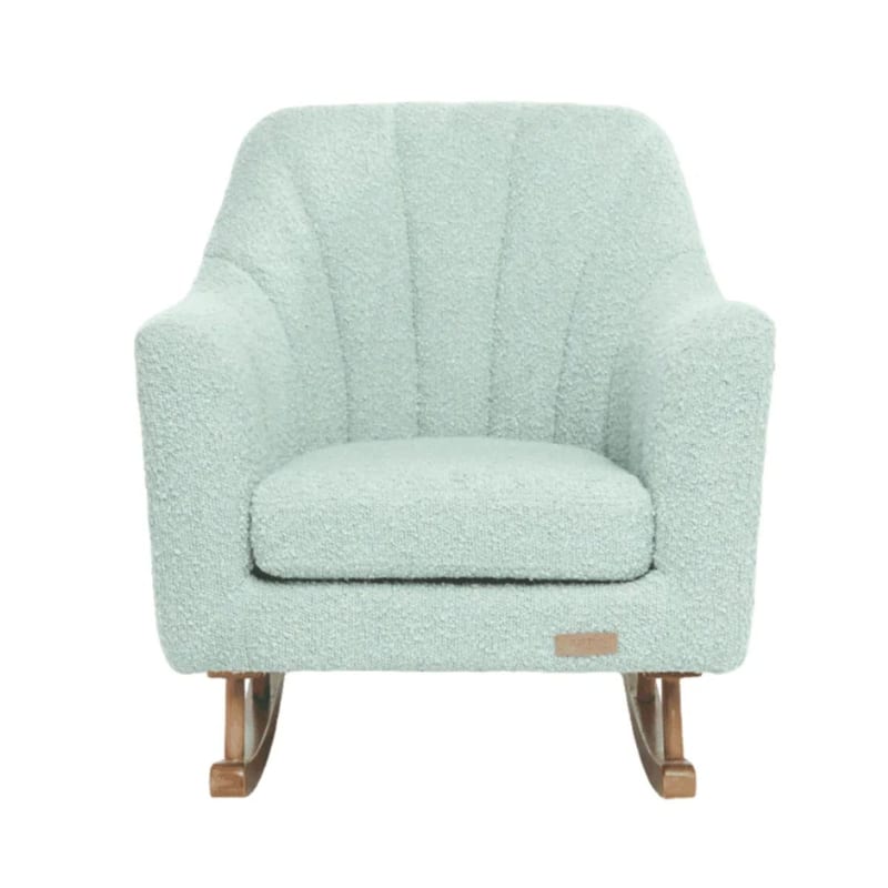 Tutti Bambini Jonah Mini Me Children's Rocking Chair - Boucle Ocean Stone