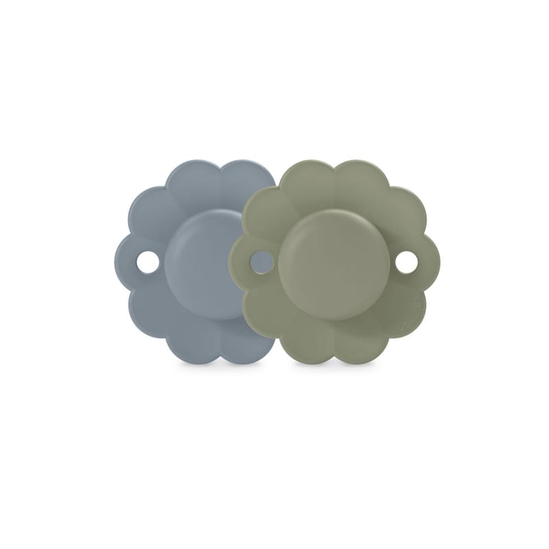 Suavinex Wonder Soother 6-18 Months 2 Pack - Spring Lake/Hedge Green