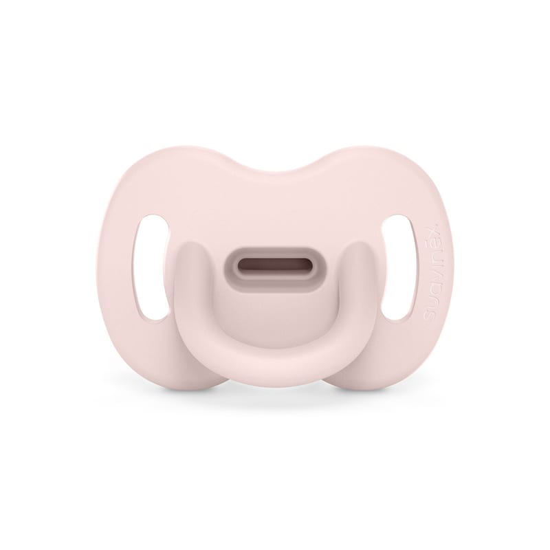Suavinex Colour Essence All Silicone SX Pro Soother 6-18 Months - Rosewater