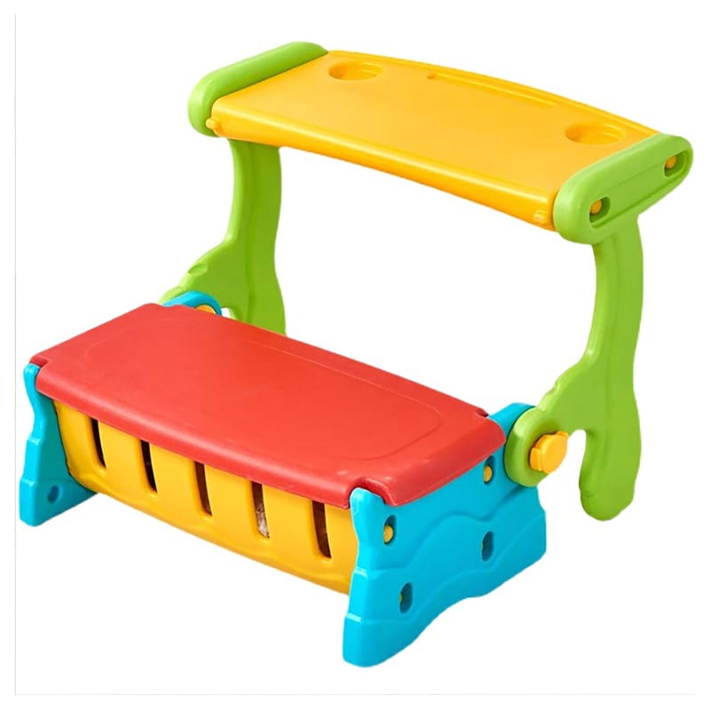 Lucky Baby 520000 3 In 1 Multifunction Convertible Bench Desk Chair Set W/Storage