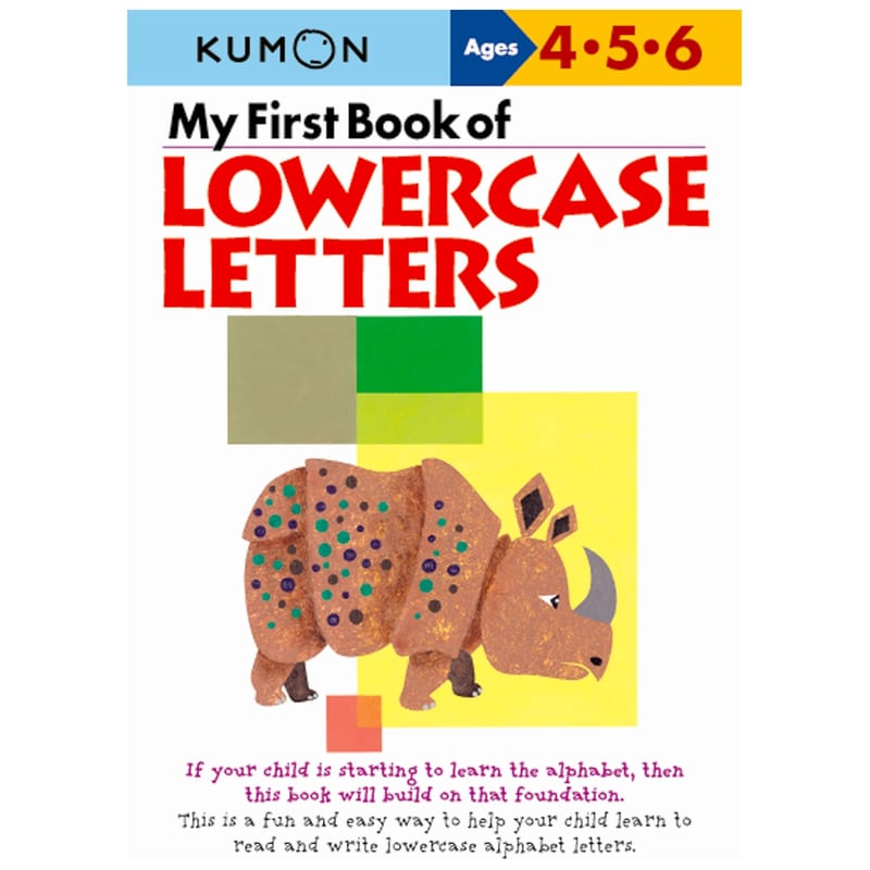 Kumon My First Book of Lowercase Letters