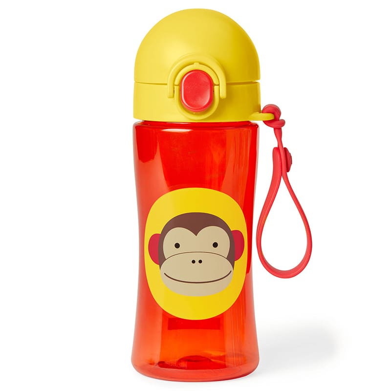 Skip Hop Zoo Lock Top Sport Bottle - Monkey