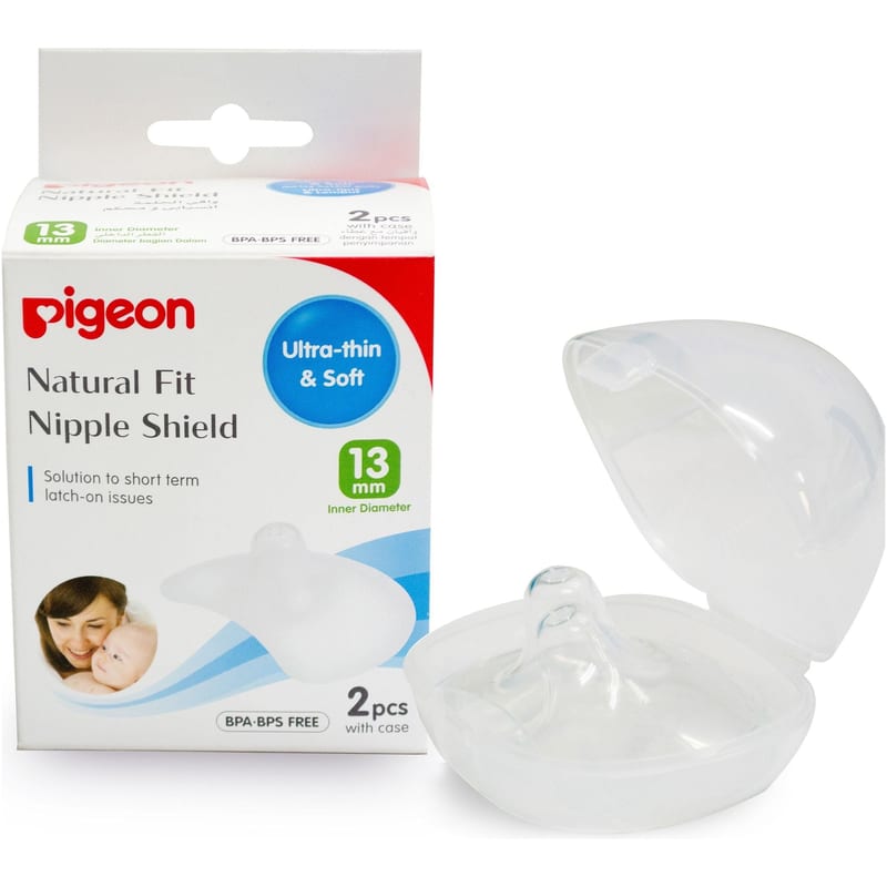 Pigeon Natural-Fit Silicone Nipple Shield L (13MM)