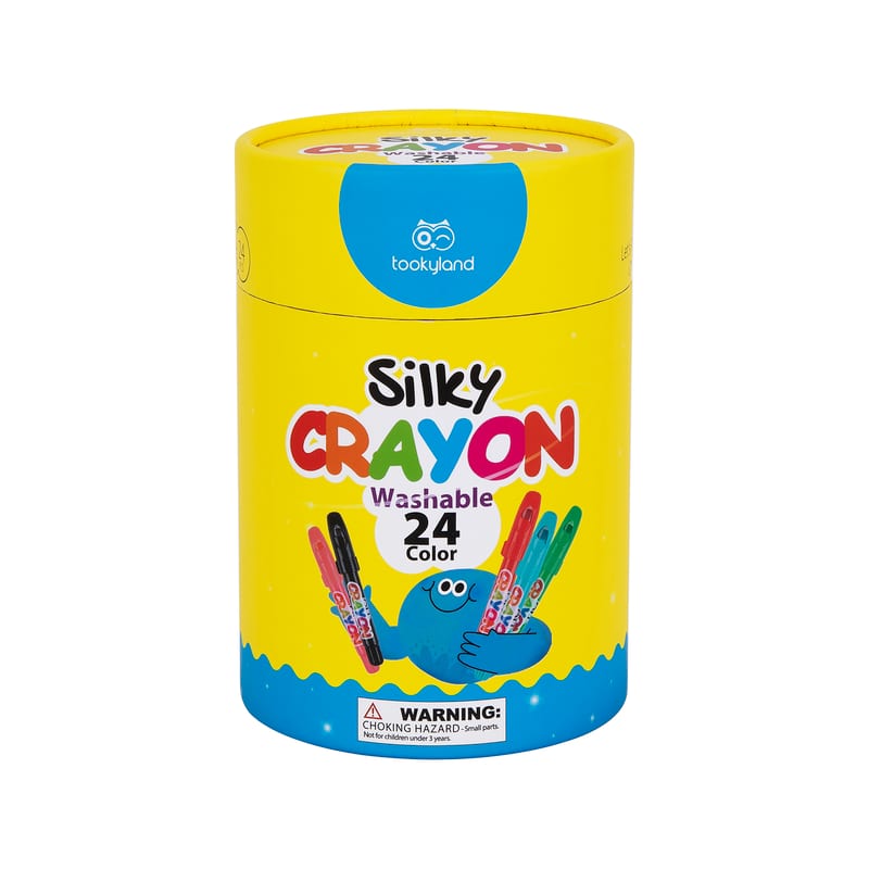 Lucky Baby Tookyland LT138A Washable Crayon (24 Colour)