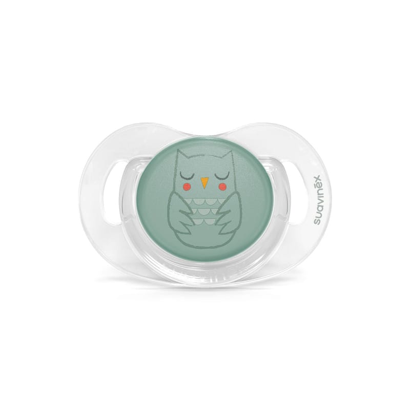 Suavinex Bonhomia Owl SX Pro Soother 0-6 Months - Green