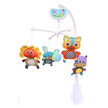 Lucky Baby Biba Toys BB1864 Secret Jungle Musical Mobile
