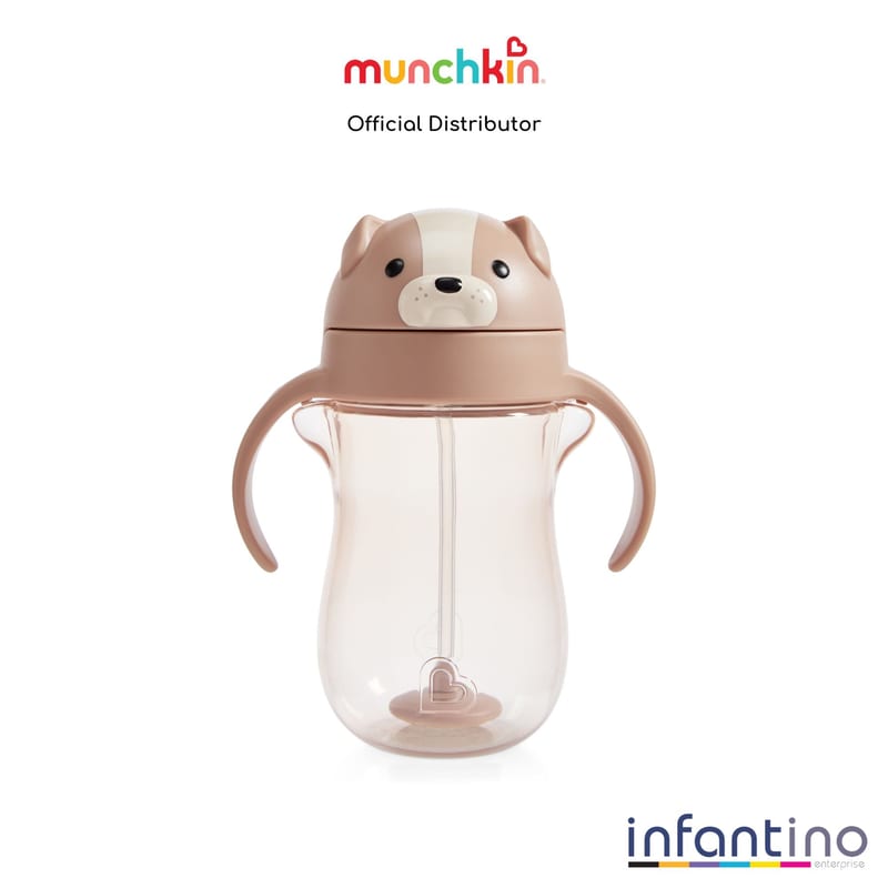 Munchkin Any Angle ™ Weighted Straw Cup - 10oz (Dog)