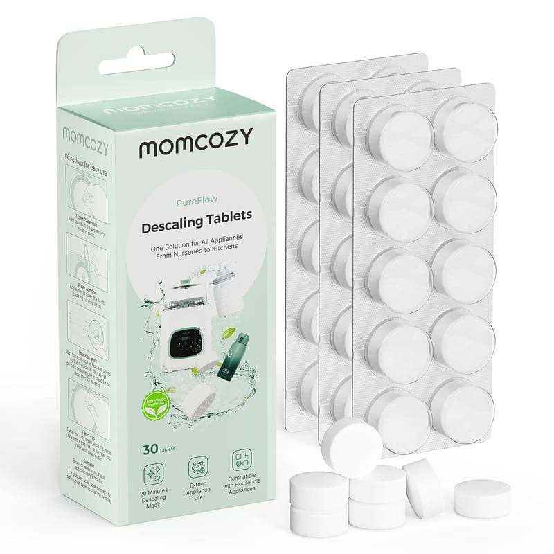 MOMCOZY Descaling Tablets for Kleanpal Pro, 30s