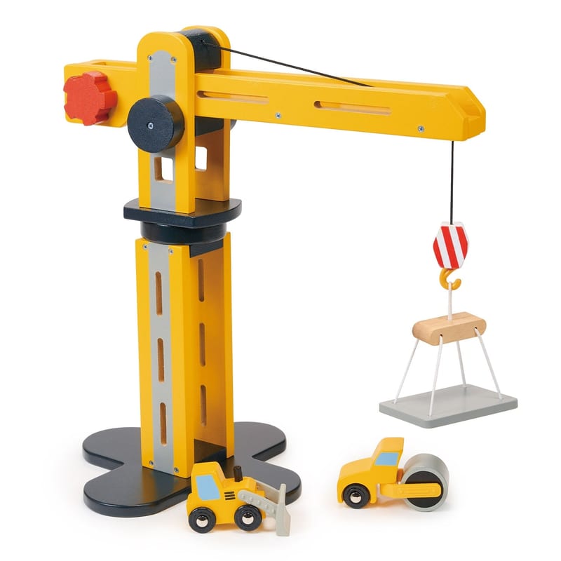 Mentari Toys Big Yellow Crane | 3 years+