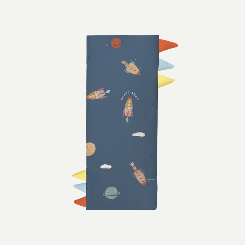 Elly Milley (PILLOW & CASE) Signature Air Bamboo™ Bedtime First Friend BFF Pillow - Space Ship