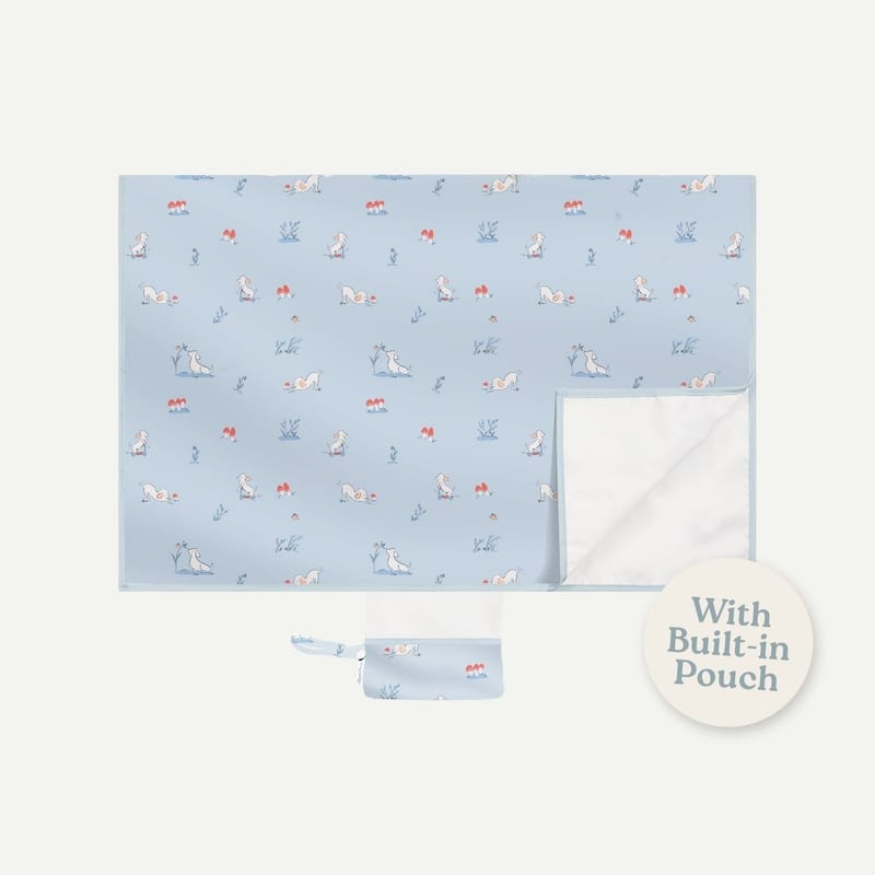 Elly Milley Waterproof Diaper Changing Mat - Pup Meadow