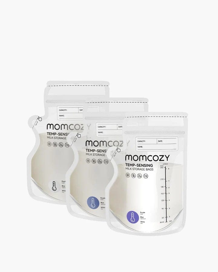 Momcozy Spout Breastmilk Storage Bags Temperature Sensing Leak-Proof