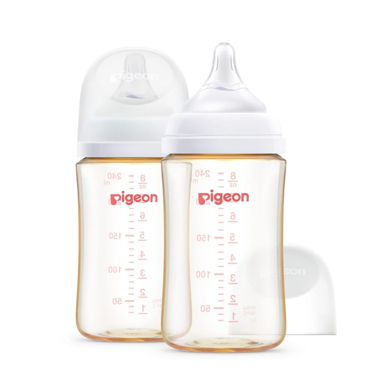Pigeon SofTouch BPP Nursing Bottle PPSU 240ml Twin Pack