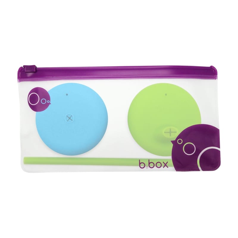 B.Box Silicone Lids Travel Pack - Ocean Breeze (Online Exclusive)
