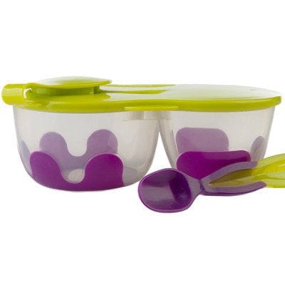 B.box Snack Pack with Soft Tip Spoon