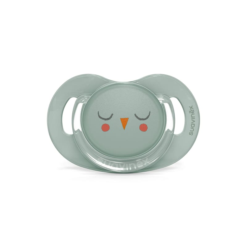 Suavinex Bonhomia Owl SX Pro Soother 6-18 Months - Green