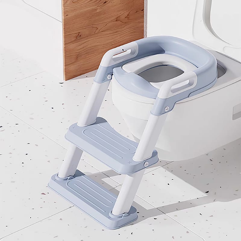Lucky Baby 594490 / 594506 Grow Up Potty Training Seat W/Ladder (2 Colour Option)