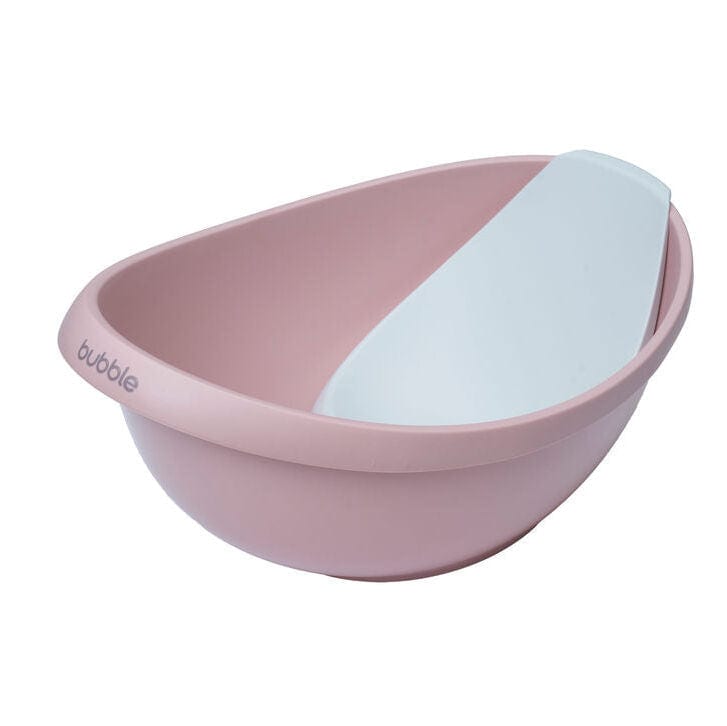 Bubble Cuddle Bath with Newborn Support Insert - Cashmere Pink
