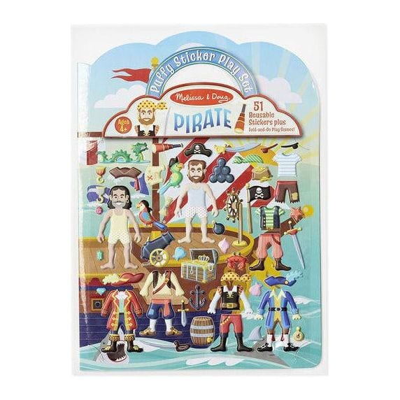 Melissa & Doug Puffy Stickers Play Set: Pirate