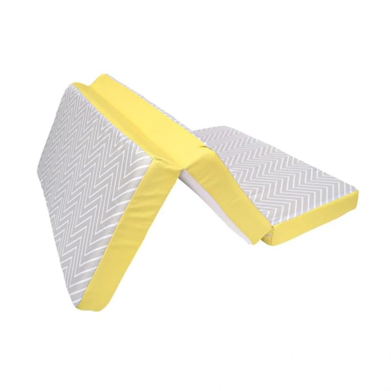 Clevamama Clevafoam Travel Cot Mattress - 3 In 1 Playful Shapes