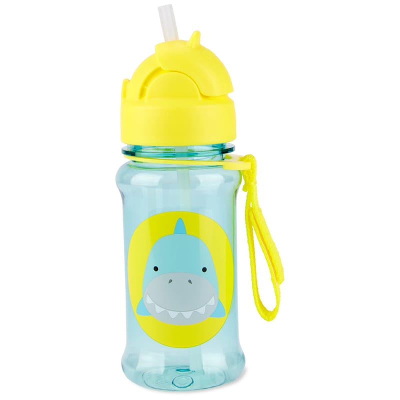 Skip Hop ZOO Tritan Renew Straw Bottle- Shark