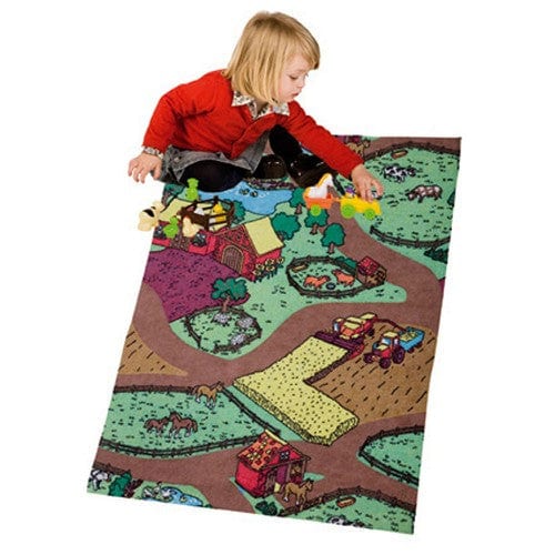 Lucky Baby Paradiso T00122 Farm Carpet + 11 Figurines